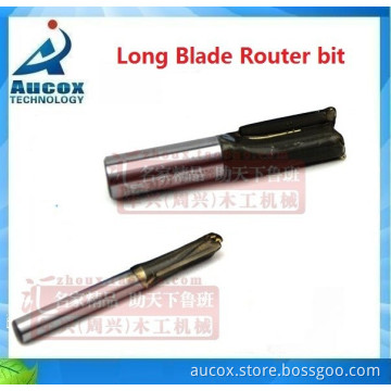 Woodworker woodworking wood cutter Long Blade Straight Router Bit